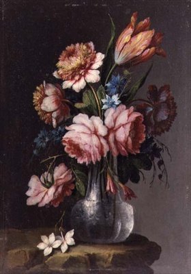 Roses, tulipes et pivoines - Giacomo Nani
