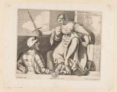 Judith avec la tête d