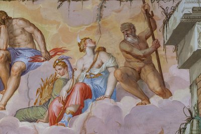 Cérès et Diane (détail) - Giambattista Zelotti