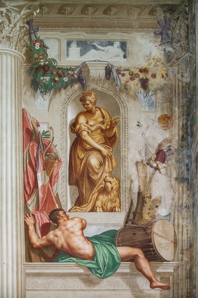 Détail de la Clémence de Scipion, vers 1565 - Giambattista Zelotti