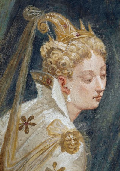 Le visage de Sophonisba (détail) - Giambattista Zelotti