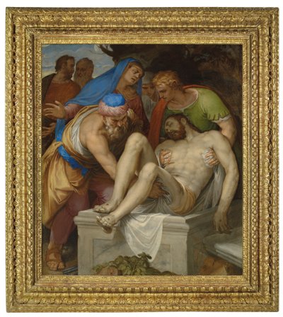 La Mise au tombeau - Giambattista Farinati