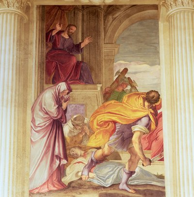 Meurtre de la Vierge - Giambattista (1526 78) Zelotti
