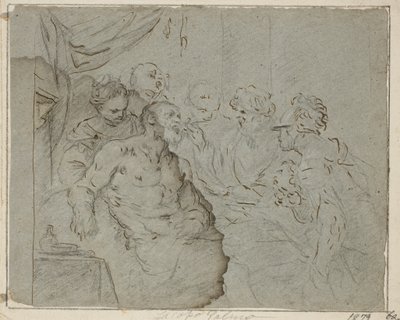 La mort de Socrate(?) - Giambattista Langetti