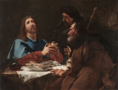 La Cène à Emmaüs, vers 1720 (huile sur toile) - Giambattista Piazzetta