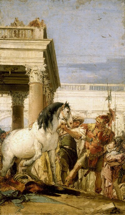 Alexandre domptant Bucéphale - Giambattista Tiepolo