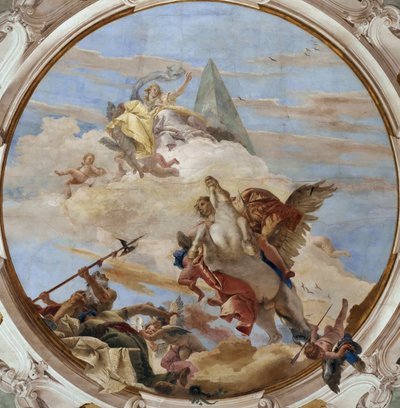 Bellérophon sur Pégase, vers 1746 - Giambattista Tiepolo