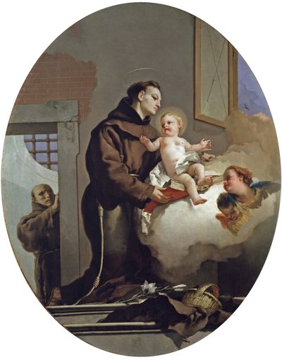 Saint Antoine de Padoue avec l