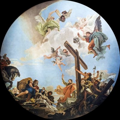 La Découverte de la Vraie Croix - Giambattista Tiepolo