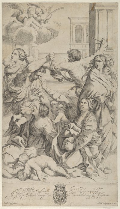 Massacre des Innocents, groupe de femmes et d