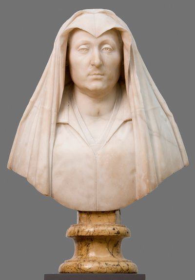Buste de Camilla Barbadori. Mère du pape Urbain VIII Barberini - Gian Lorenzo Bernini