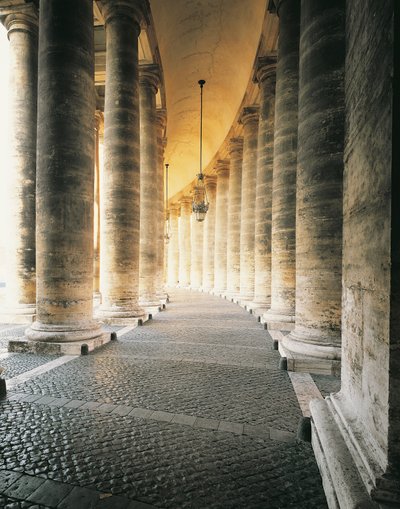 (détail) Colonnade de la Place Saint-Pierre - Gian Lorenzo Bernini