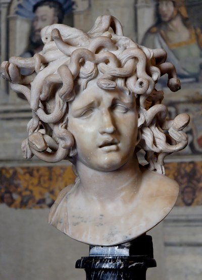 Tête de Méduse, 1630 - Gian Lorenzo Bernini