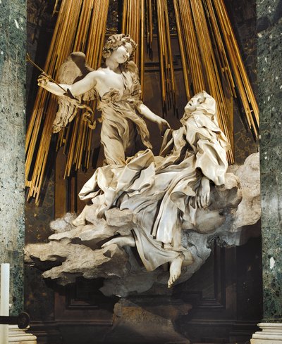 Italie, Rome, Église de Santa Maria della Vittoria, Extase de Sainte Thérèse d