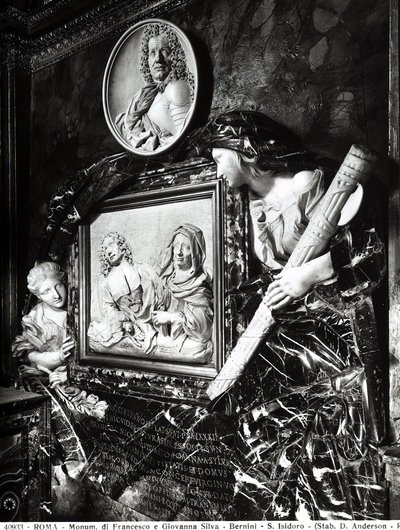 Monument à Francesco et Giovanni Silva par Gianlorenzo Bernini - Gian Lorenzo Bernini