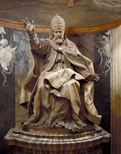 Pape Urbain VIII, par Gian Lorenzo Bernini et ses assistants, marbre - Gian Lorenzo Bernini