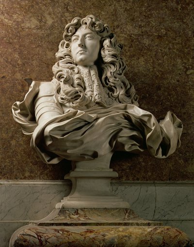 Buste portrait de Louis XIV (1638-1715), 1665 - Gian Lorenzo Bernini
