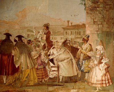 Le Charlatan - Giandomenico (1727 1804) Tiepolo