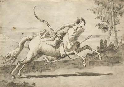 Centaure galopant - Giovanni Domenico Tiepolo