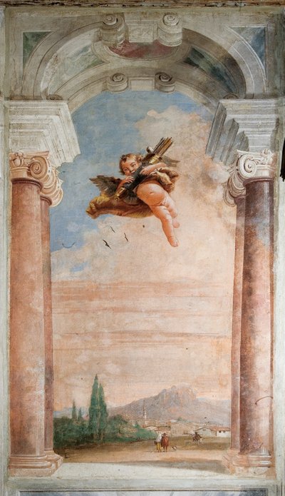 Paysage avec Cupidon, de la Salle de l