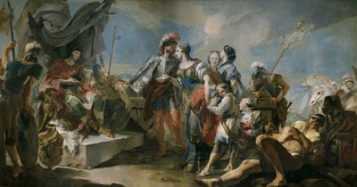 La reine Zénobie devant l