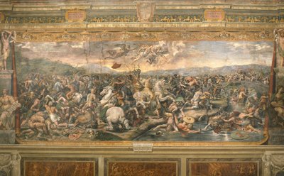 La bataille du pont Milvius, 1517-1524 - Gianfrancesco Penni