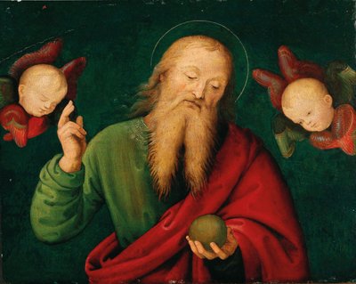 Dieu le Père avec des anges, vers 1510 - Giannicola di Paolo