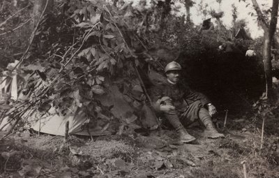 Album "Pictures of War II": soldats italiens dans le Val Chiusone à Podsenica, 09/1917 - Gigliucci Gigliucci