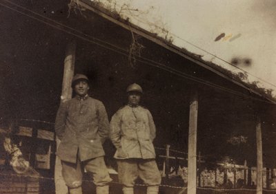 Album "Pictures of War II": soldats italiens dans le Val Chiusone à Podsenica, 09/1917 - Gigliucci Gigliucci