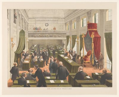 Chambre des États généraux, La Haye - Gijsbertus Jan Sijthoff
