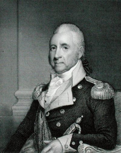 Major General John Brooks (1752-1825) gravé par Asher Brown Durand d