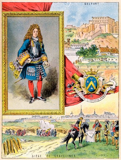 Sébastien le Prestre de Vauban, ingénieur militaire français, 1898 - Gilbert