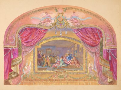 Peinture théâtrale, 1935-1942 - Gilbert Sackerman