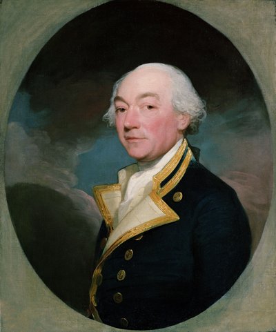 Capitaine William Locker (1731-1800) - Gilbert Stuart