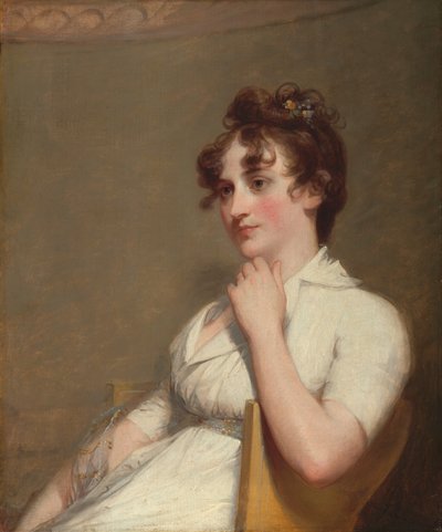 Eleanor Parke Custis Lewis (Mme Lawrence Lewis) - Gilbert Stuart