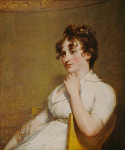 Eleanor Parke Custis Lewis Mme Lawrence Lewis, 1804 - Gilbert Stuart