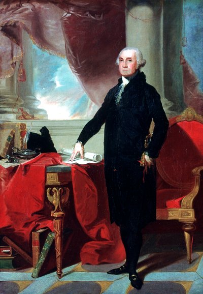 George Washington 1732-99, 1796 - Gilbert Stuart
