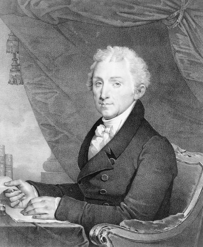 James Monroe, cinquième président des États-Unis - Gilbert Stuart