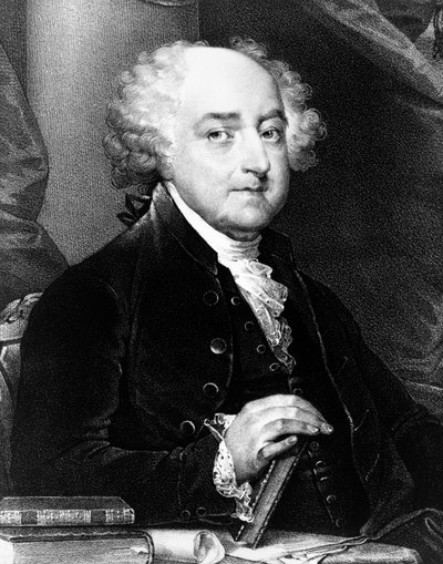 John Adams, deuxième président des États-Unis - Gilbert Stuart
