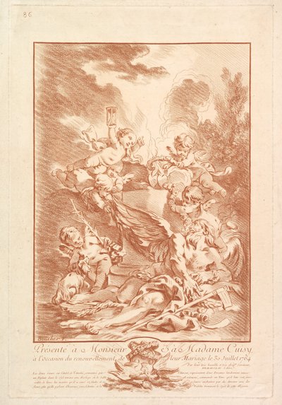 Allégorie pour la commémoration d