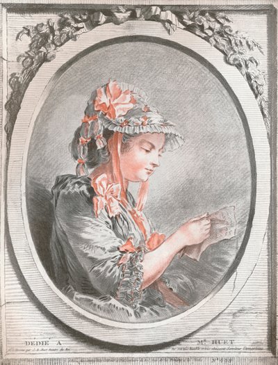 Portrait de Madame Huet, vers 1773 - Gilles Demarteau