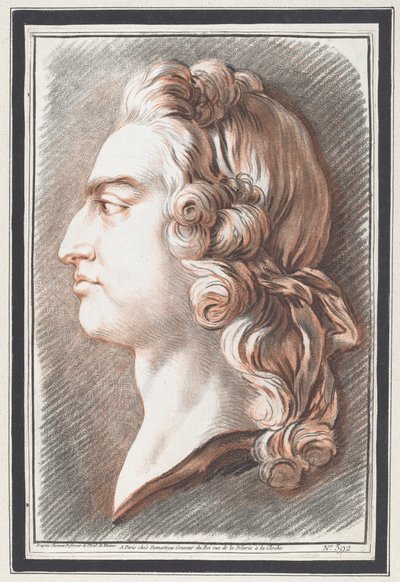 Louis XV - Gilles Demarteau, the Elder, after Jean François Clermont