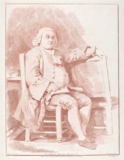 Jacques-Onésyme Bergeret de Grancourt - Gilles Demarteau, the Elder, after Jean Honoré Fragonard