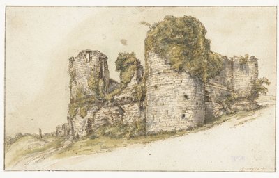 Vue du Château de César à Vau - Gilles Neyts