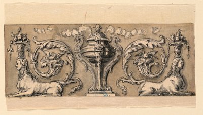 Projet pour un panneau sculpté - Gilles Paul Cauvet
