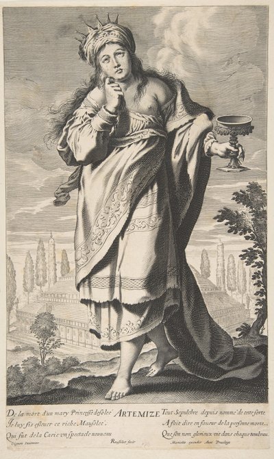 Artémise - Gilles Rousselet and Abraham Bosse