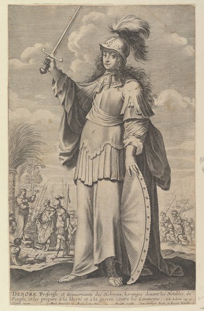 Déborah, 1647. Créateurs : Gilles Rousselet, Abraham Bosse - Gilles Rousselet and Abraham Bosse
