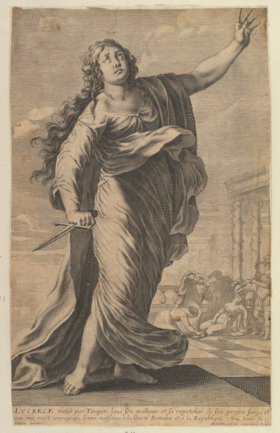 Lucrèce, 1647 - Gilles Rousselet and Abraham Bosse