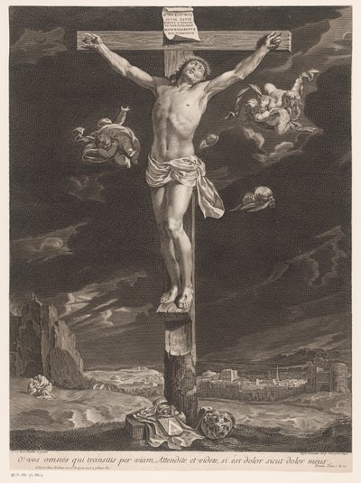 Christ en croix - Gilles Rousselet