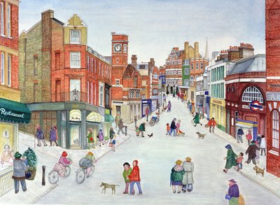 Heath Street, Hampstead - Gillian Lawson